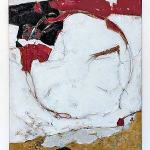 Abstrake Collage von Herbert Schmid