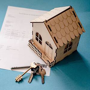 Vertrag, Häuschen, Schlüssel