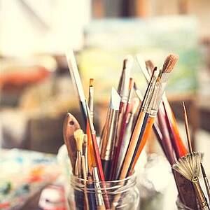 Foto von Malutensilien