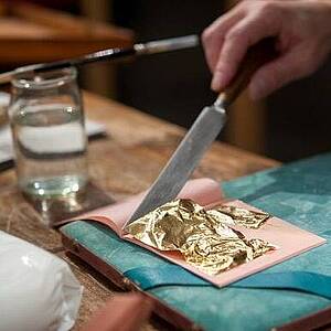 Technik des Vergoldes